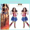 Wonder Woman Cosplay Costume For Kids Halloween And Party Suit For Girls