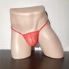 Men's Sheer Mesh T-back Briefs - Stretch, See-through, Large, Sexy Flirtwear