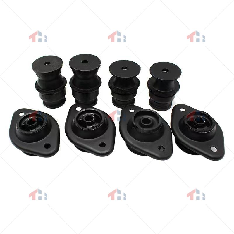 8PCS Great Wall Haval GWM POER Body Suspension Rubber Sleeve Frame rubber pier Frame cushion rubber 8PCS
