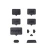 14Pcs Game Console Rubber Dust Protector Dust Plug for PS5 Slim Antidust Cover Gaming Accessories Dustproof Plug Black