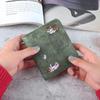 1 pezzo Portamonete Carino Cartone Animato, Portafoglio Grande Capacità Modello Gatto, Portacarte in Pelle PU