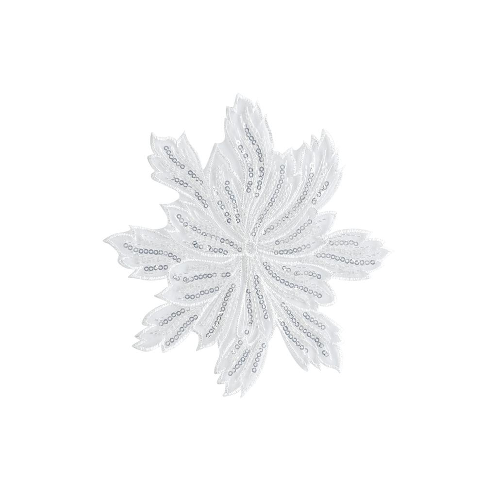 Color Heavy Industry Beads Organza Sequins Flower Clothing Dress Dress Top Luggage Decoration Cloth Sticker Accessories