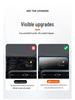 24 Toyota Prado LC250 Navigation Screen Tempered Film for Interior Modification