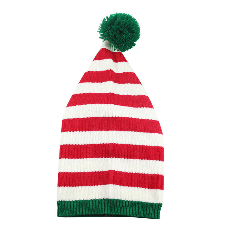 Adult Christmas Beanie Winter Hats Cute Crochet Santa Stylish Skull Party Caps for Women Men