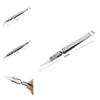 Precision Ceramic Tweezers With Stainless Steel Construction And Bent Tips For Electronics Assembly