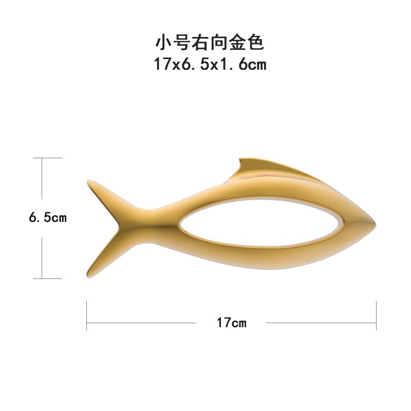 Wall Decor Creative Plastic Electroplating 3D Fish Home Decoration Living Room Sofa Background Wall Decoration Hanging Decor