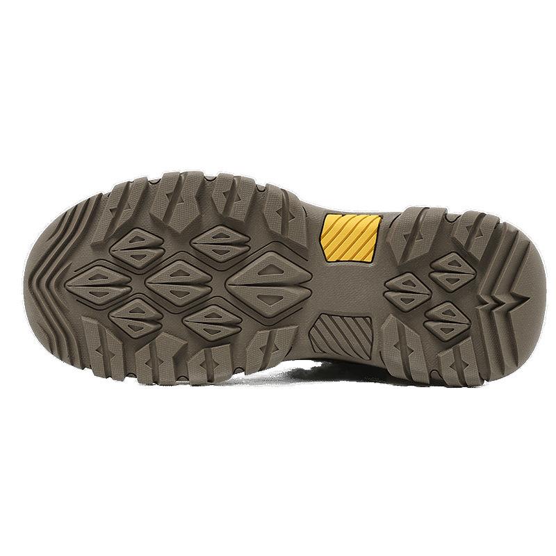 Large size outdoor hiking shoes men's 2025 new sports and leisure shoes bag head thick sole non-slip off-road hiking shoes