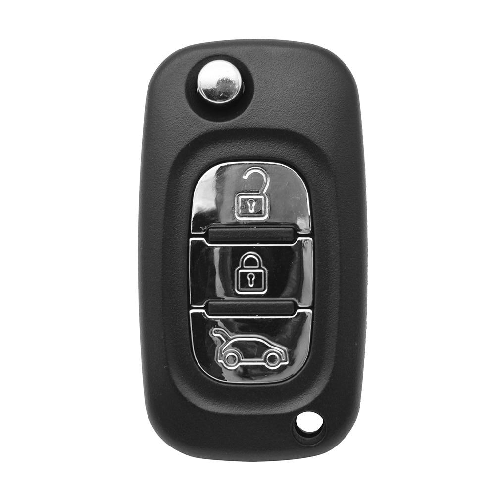 Auto Fernbedienung Schlüsselhülle Gehäuse für Renault Fluence Megane Clio Kangoo Master Modus Schlüssel Ersatz Reparaturset 3 Tasten
