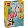 LEGO Creator Animals: Pink Flamingo Toy - Birthday Present, Building Blocks, for Girls, Boys, Children Ages 8, 9, 10, Elementary School Students, Anim