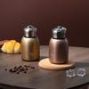 Portable Mini Water Bottle Stainless Steel 300ML Coffee Mugs for Sport Camping Belly Shape Thermos Vacuum Cup Thermal Drinkware