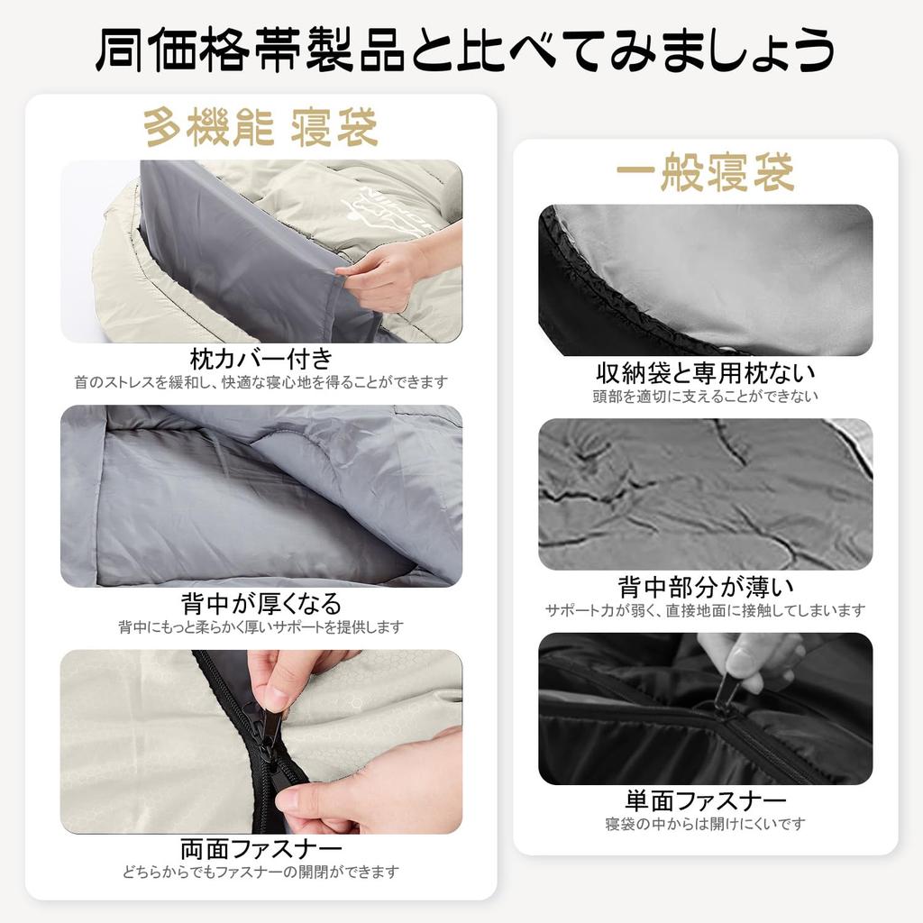 Sleeping Comes with Comfortable Temperature Sleeping in For Disaster Easy For Comes with Storage Bag Bag, Envelope-type, Winter, Summer, Homiin,