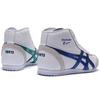 ONITSUKA TIGER Mexico Mid Runner Comfortable Durable Lightweight High-Top Casual Running Shoes Unisex Sneaker White Blue 1183A658-100