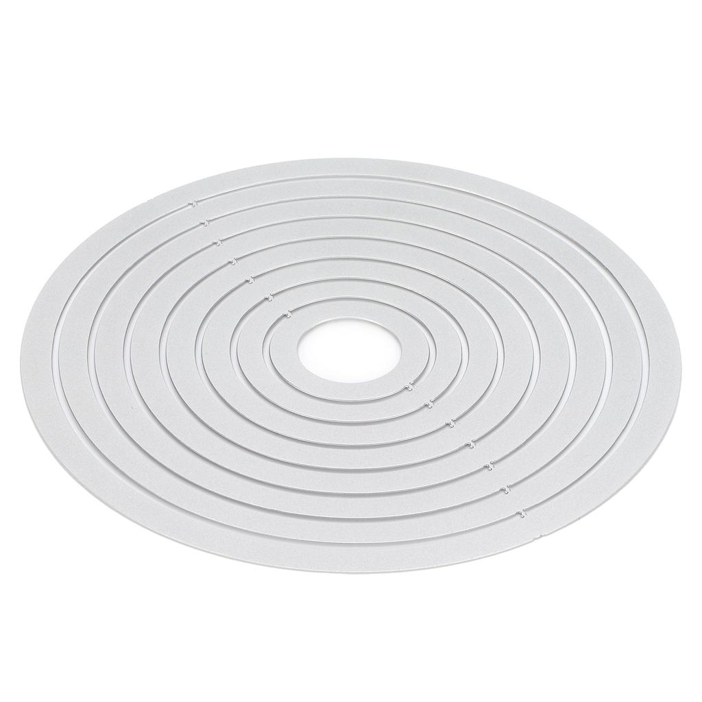 Metal Cutting Die Oval Etched Dies Decorative Emboss Stencil for  Crafts Album Paper Card Wedding