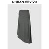 UR2026 Women's Summer Trendy Tie-Waist Irregular Hem Skirt