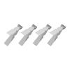 4Pcs Pastry Tweezers Tongs, Stainless Steel Pastry Tongs Baking Crimper Tool Food Utensils Kitchen Accessories
