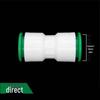 Quick Connect PPR Ball Valve PVC Elbow Tee, No Hot Melt, 4 Points/40 PE Water Pipe Fittings.