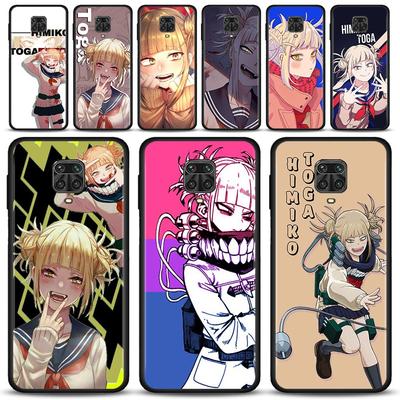 Funda para Xiaomi Redmi Note 11 10 9 8 7 Pro Max 9T 8T 9S, funda para Redmi 10 9 8 9C 9A 8A 7A My Hero Academia Girl TOGA Himiko