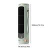 USB Rechargeable Hole-Free Mount Fan Compact Leafless Design USB Rechargeable Fan Lightweight Portable Air Cooler Office Use