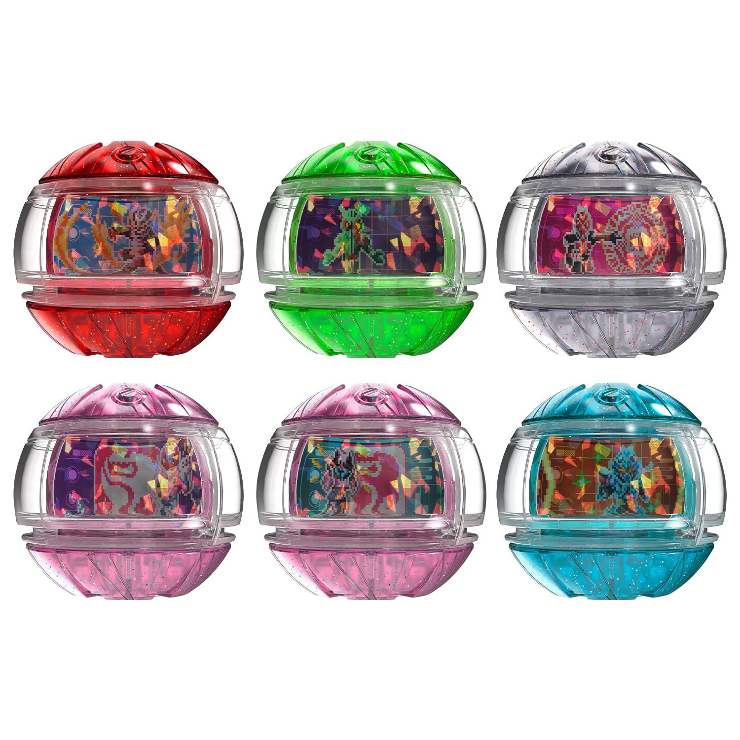 BANDAI Kamen Rider Zetsu DX Legend Capsule Random Box Glitter Version 02 (1 contains 6 pieces)