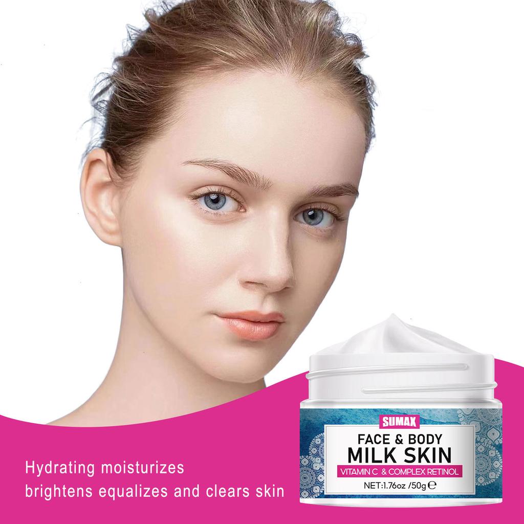 50g Small White Jar Facial Brightening Mooth Delicate Radiant and Translucent Rapid Absorption of Skin Retinol Anti Aging Serum