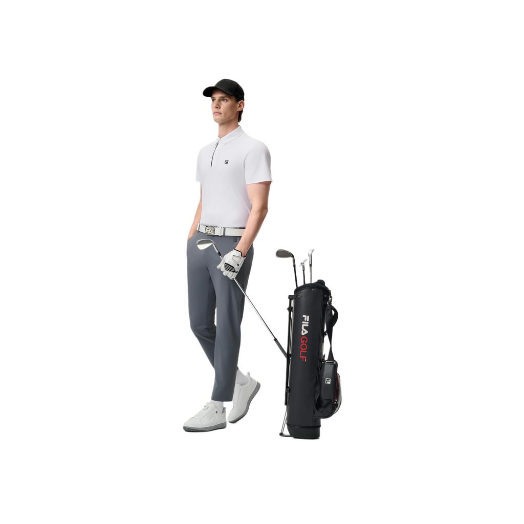 New FILA Golf Series Polo Shirt Men's Jade White A11M525120F-WT