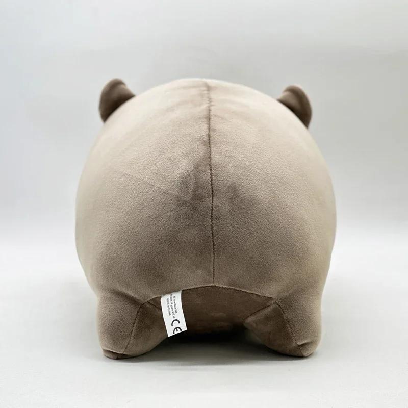 Moo Deng Hippo Plush Toy Cute Baby Hippopotamus Plushie Doll Kawaii Soft Stuffed Pillow Doll For Children Birthday Gift