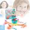 Colorful Electric Frog Adventure Game For Fun Interactive Dinosaur Feeding Play