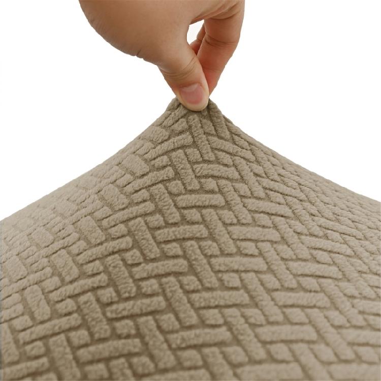 Washable Round Seat Covers Stretchable Fabric Fit Most Swivels Bar Stools Oil Proof for Home Dining Restaurant Hotel