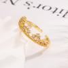 925 Sterling Silver Jewelry Luxury Crystal Crown Finger Rings for Women Wedding Party Jewelry For Girls Friend Gift