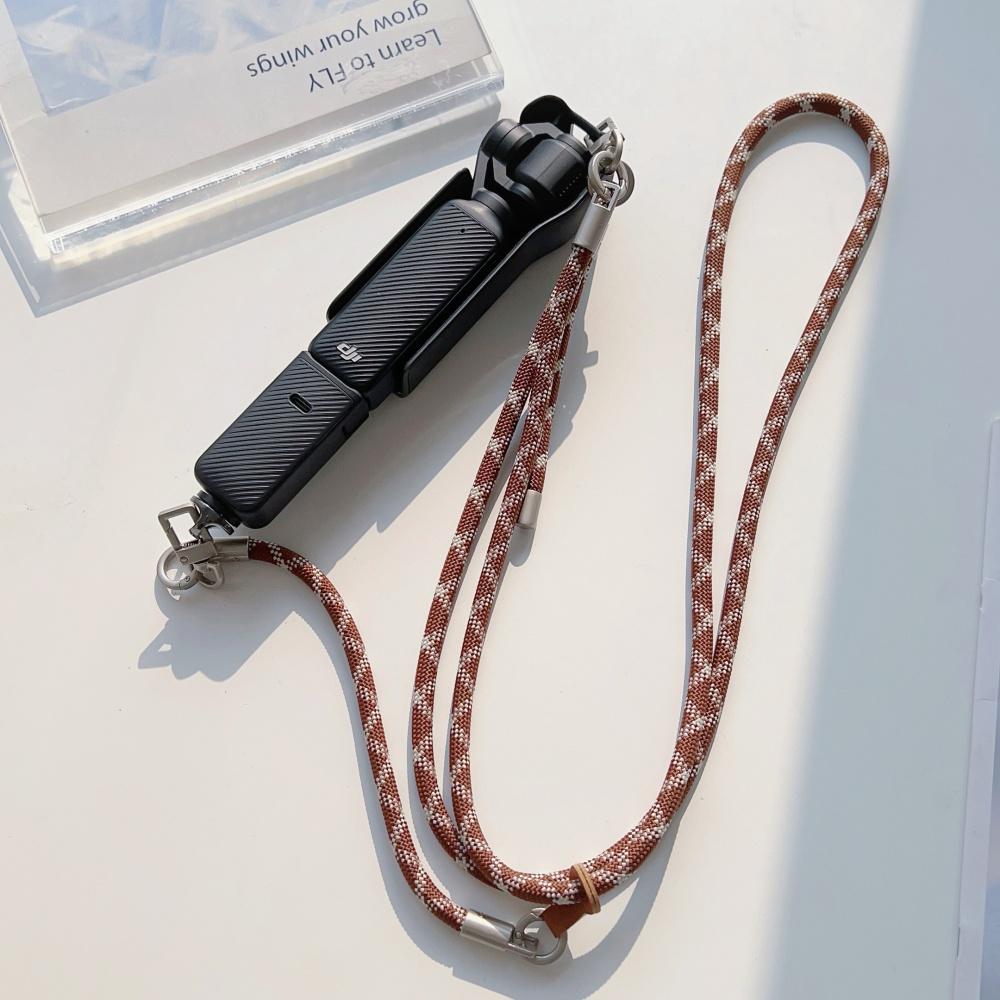 

3 in 1 Adjustable Camera Neck Strap Crossbody Phone Lanyard Anti Lost Multi Functional Pocket Camera Strap