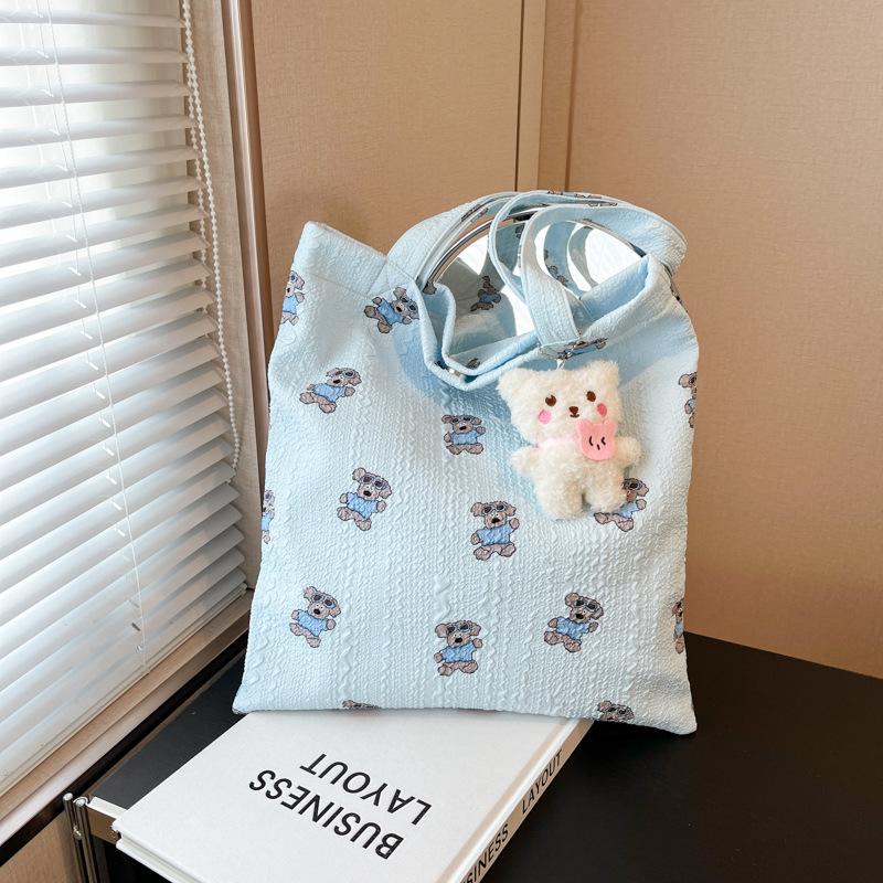 Bag new Korean style ins fashion trend women's leisure niche design single shoulder large capacity tote bag shopping bag