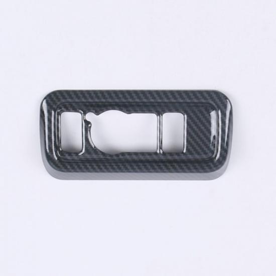Carbon Fiber Headlight Adjust Button Lid Cover Trim For - Ford Explorer