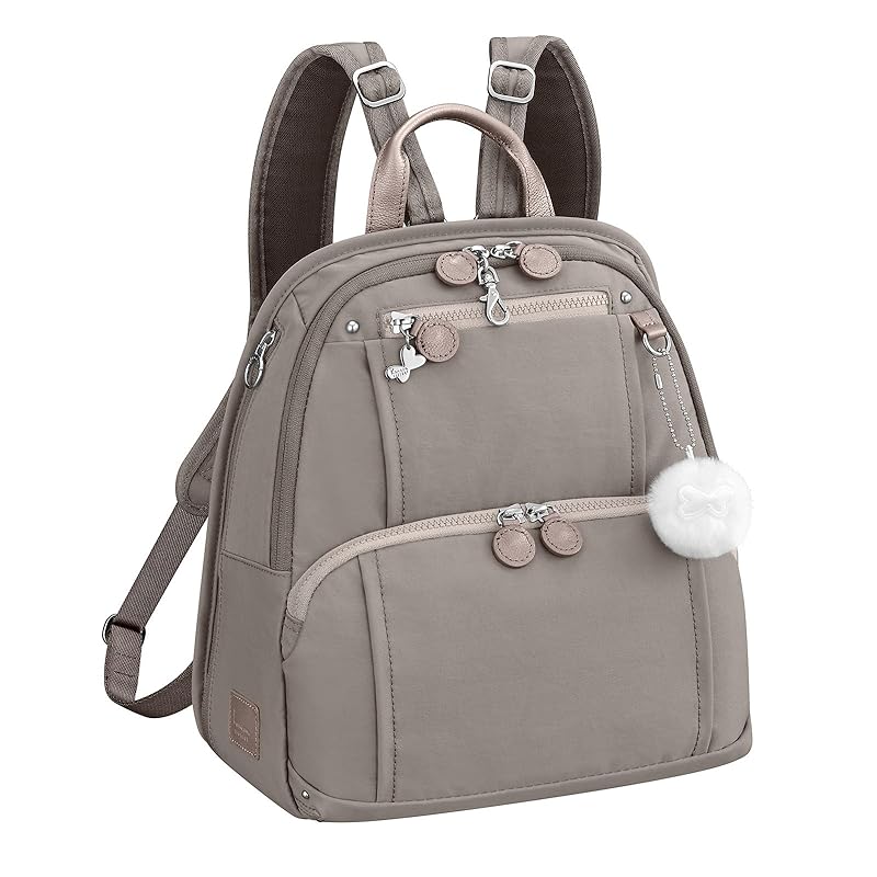 

[Kanana project] rucksack kanana freeway backpack B5 storage possible ladies 62101 Greige H34×W30×D12cm