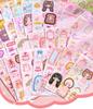 Princess Dress-Up Sticker Set for Girls - Cute Cartoon Themed Stickers