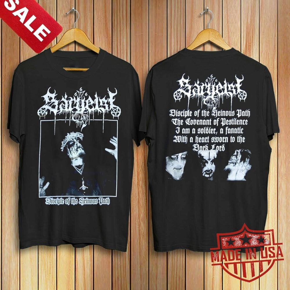 SARGEIST Disciple of the Heinous Path 2 sides Cotton Unisex S-5XL Shirt Unisex T-Shirt XXXXL