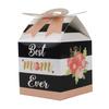 50 Stück Muttertag Süßigkeitenboxen Muttertag Cupcake Papierboxen Mutter Goodie Geschenk Dekorationen Muttertag Partyzubehör