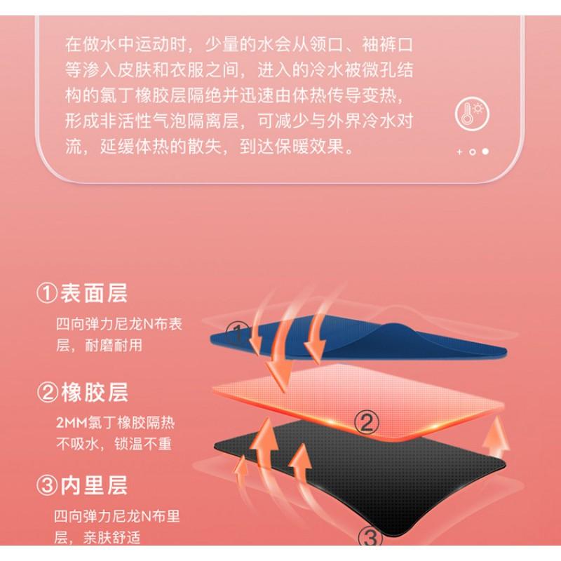 Kids 2.5mm Neoprene Wetsuit Full Body Long Sleeve Snorkeling Swimming Surfing Warm Water Sports
