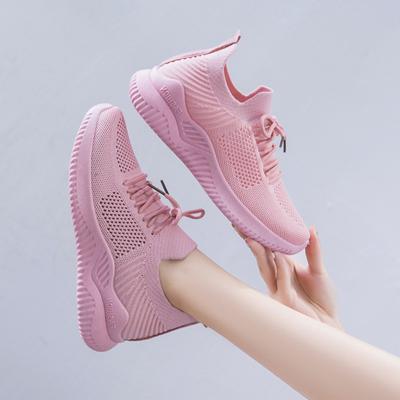 Frauen Casual Schuhe Mode Atmungsaktive Wanderschuhe Mesh Flache Schuhe Frau Weiße Turnschuhe Frauen Tenis Feminino Weiblich