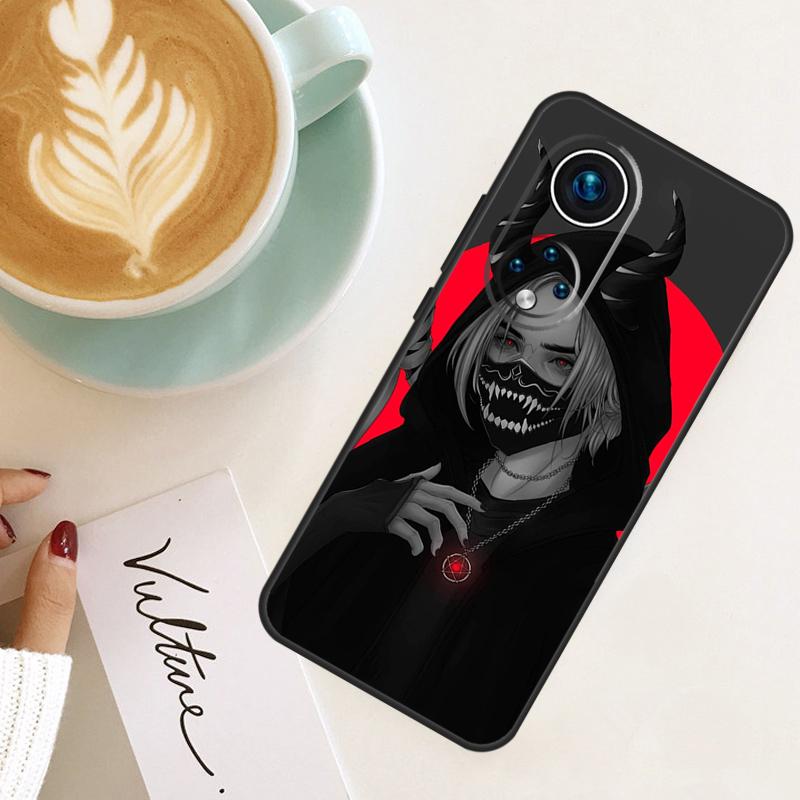 Devil Bad Boy Anime For Honor Magic 8 Pro 7 6 5 Lite Case For Honor 400 200 50 70 90 X8c X9a X9b X9c X9d Win RT
