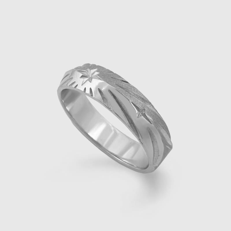 MUSEE.ART Chry Star Couple Ring(woman)
