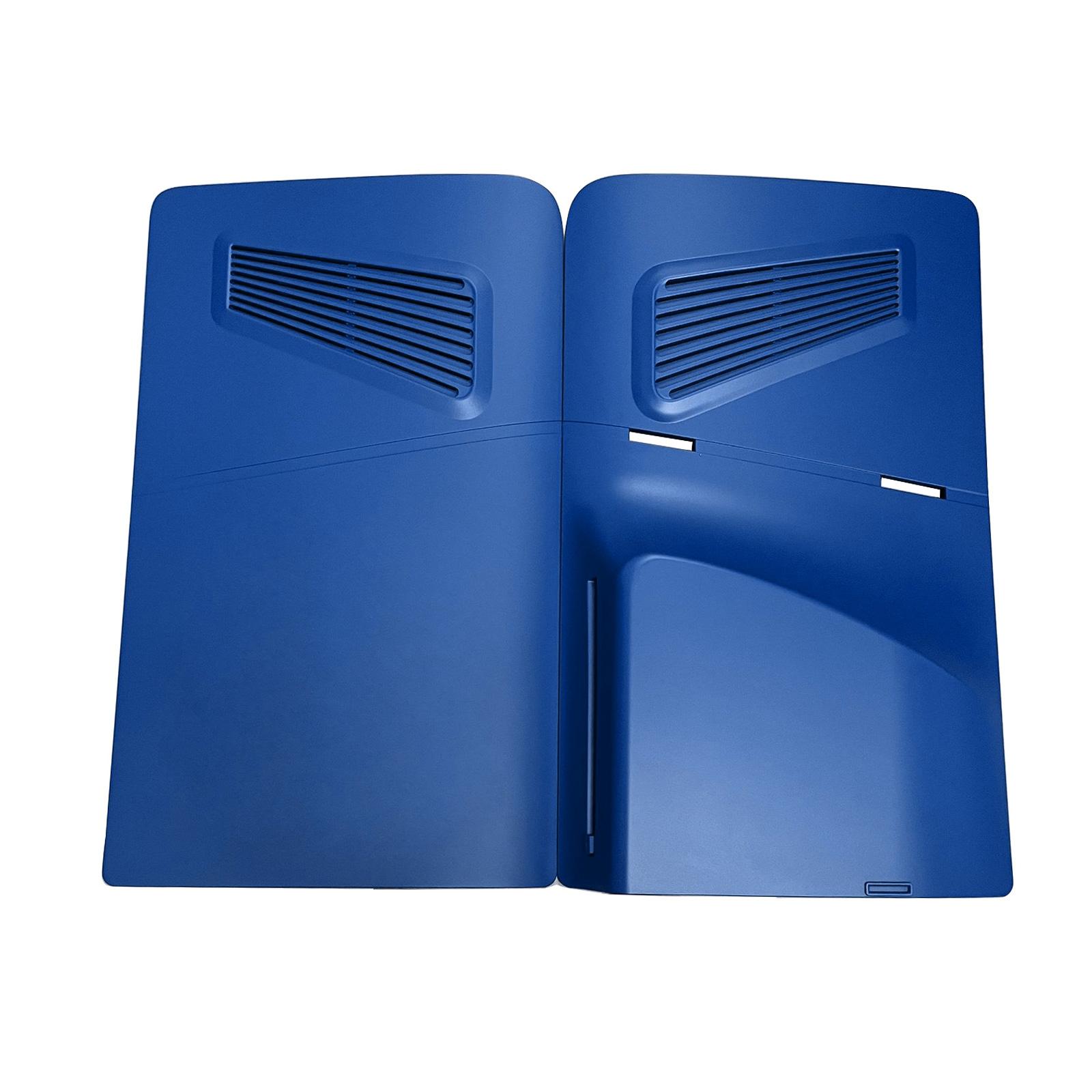 

Игровая консоль Жесткая панель с вентиляционным отверстием для PS 5 Slim Disc Edition Host Лицевая панель Крышка Сменные аксессуары синий