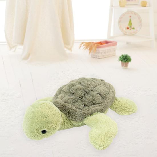 Cute Sea Turtle Plush Toy Soft PP Cotton Stuffed Sea Animal Tortoise Plushies Throw Pillow Home Decor Birthday Christmas Gift
