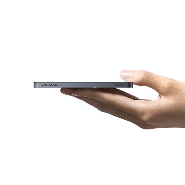 Usams Powerbank Indukcyjny 5000Mah 20W   Pd Fast Charge Biały/White Cy Series 5Kcd23103 (Us-Cd231)
