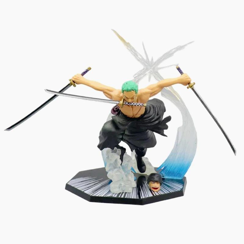 One Piece Luffy Figure Roronoa Zoro Three-blade Sa-maximum Manga Anime Statue Pvc Action Collection Model Toys