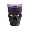 Scary Night Light Cup Halloween Glowing Skull Goblet, LED Up Candle Holder for Creative Party Supplies Party, Spooky Decor Bar Table, Haunted