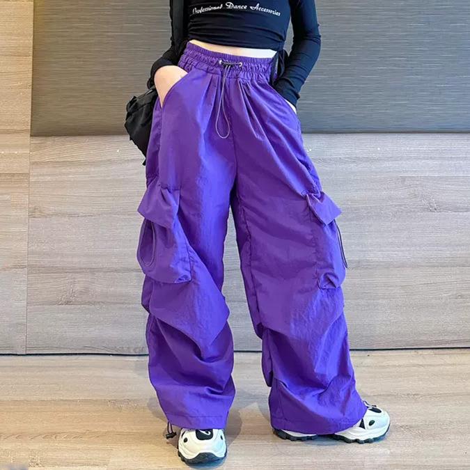 

Girls overalls summer new children s clothing children s wide-leg pants thin girls older children s leggings summer clothing 170