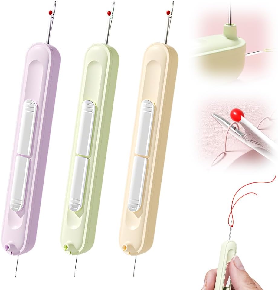 2-In-1 Needle Threader Seam Ripper Tool Seam Ripper Threading Aid For Sewing Needles Multifunctional Sewing Tool Thread Remover