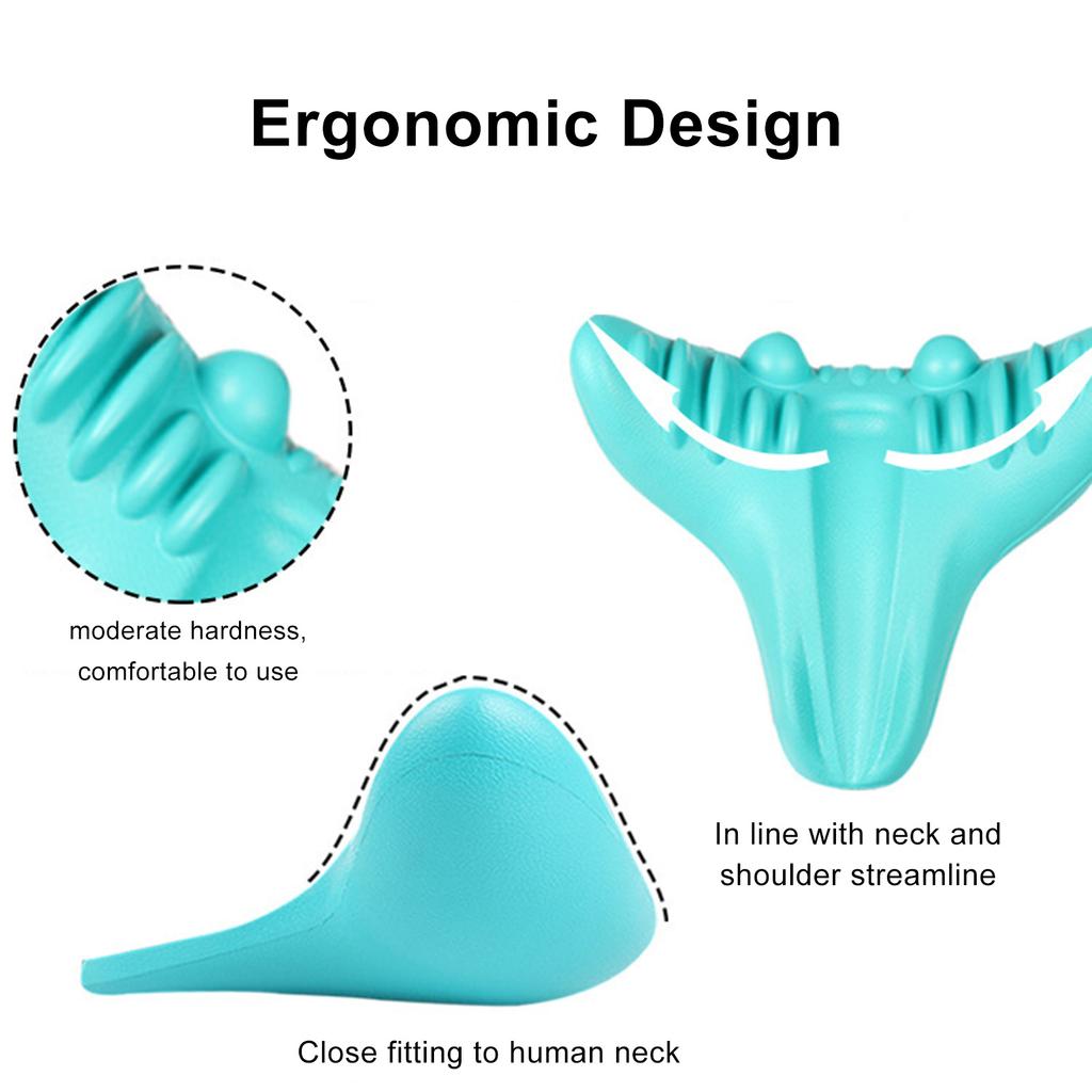 Neck Stretcher Pillow For Neck Shoulder Pain Relief Cervical Traction Device   Corrector Neck Shoulder Relaxer Massager
