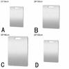 Stainless Steel Panel and Kitchen Household Chopping Board Thickened Double Sided Cutting Kneading Dough Board Easy To Clean