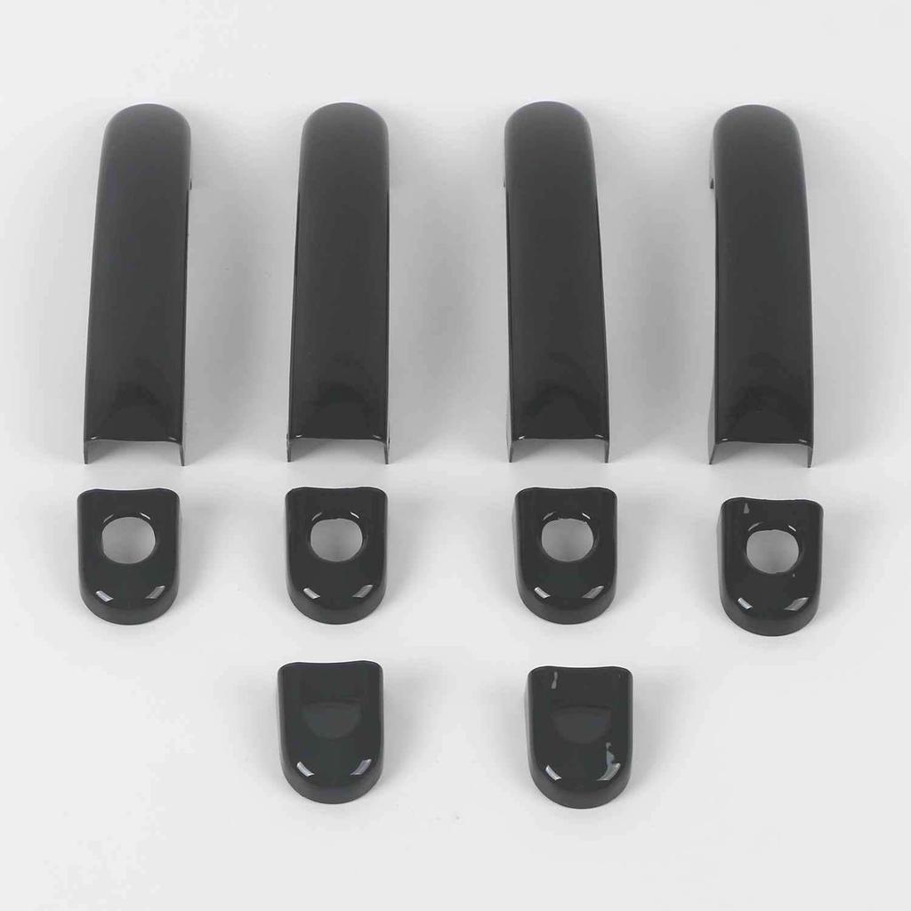 For Volkswagen VW Touran Caddy T5 Transporter 2003 2004-2015 ABS Chrome Door Handle Cover Trims Sticker Car Styling Accessories